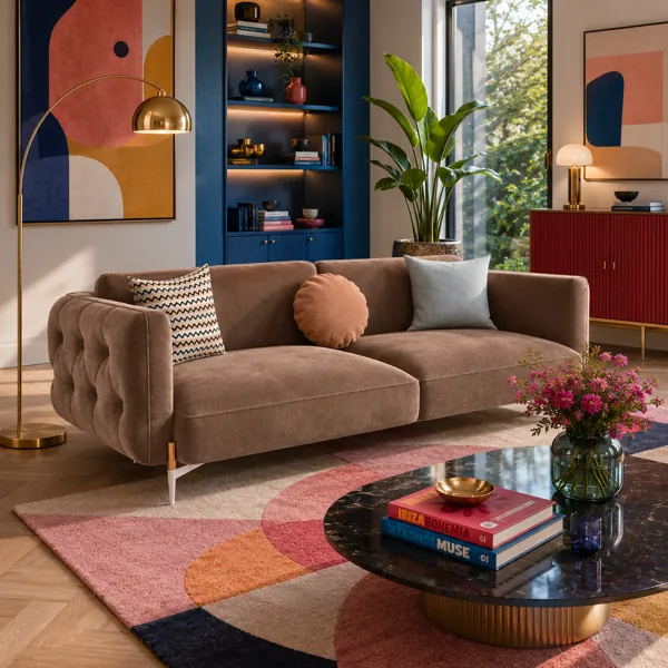 Sofa No. 00077 back