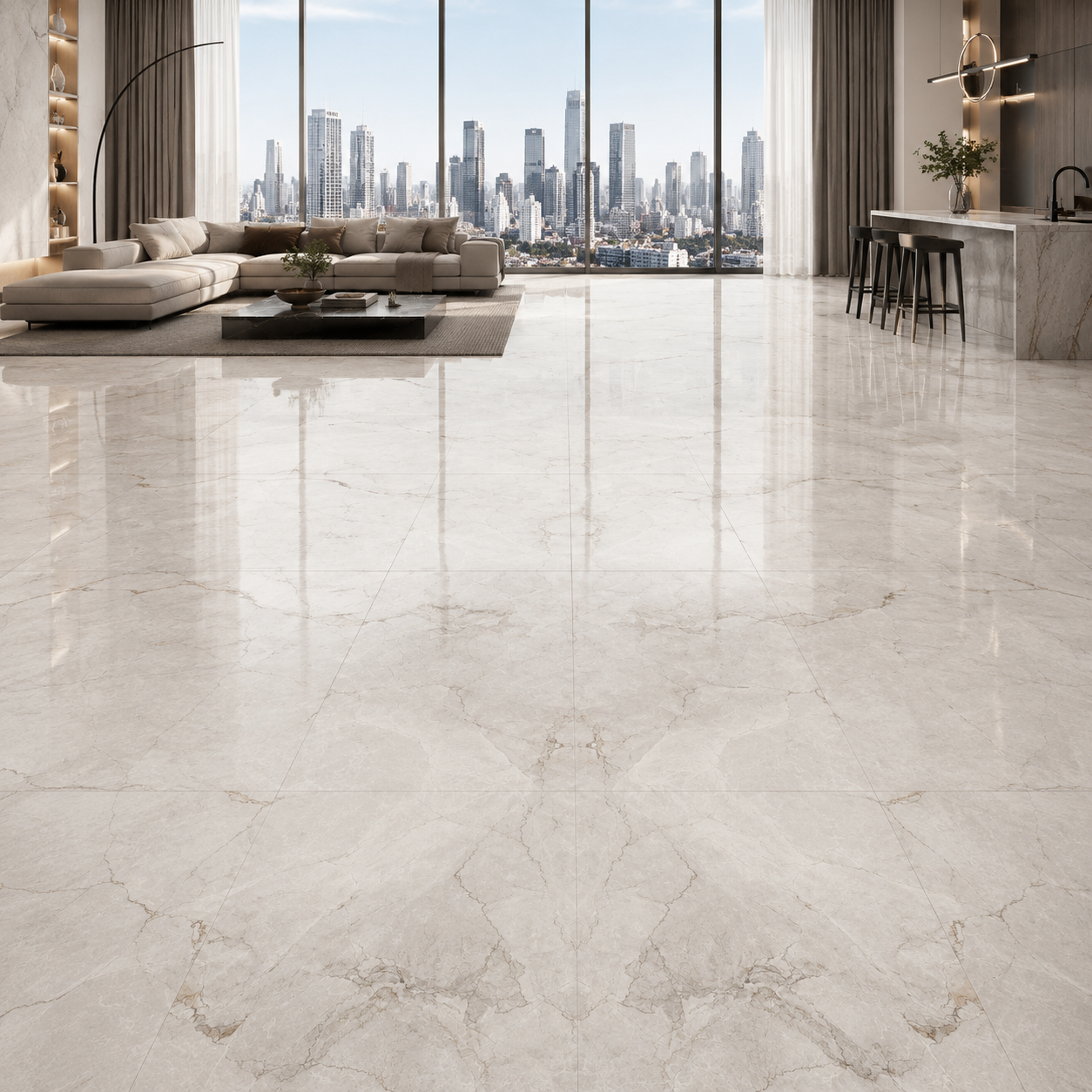 Ivory Marble Ceramic Texture 2