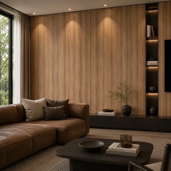 Natural Walnut Wood Texture back