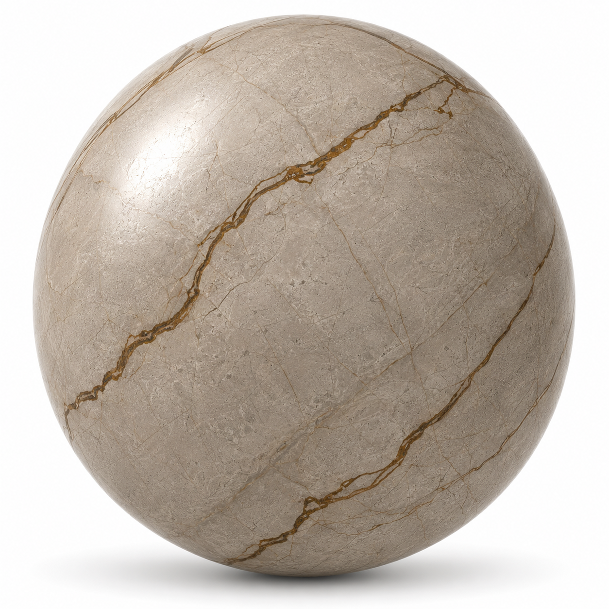 Beige Gold Veined Ceramic Texture 1