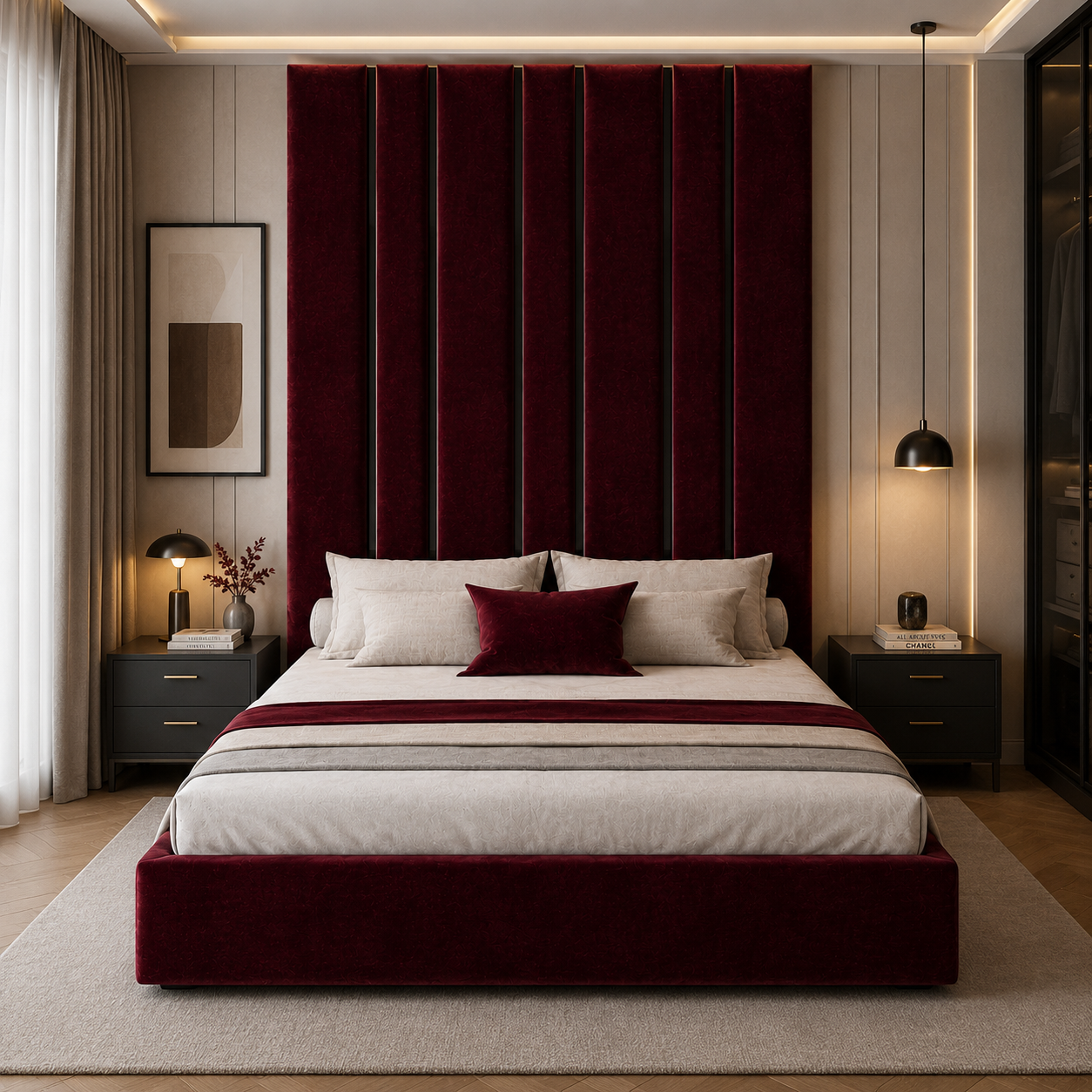 Vertical Panel Bed 4