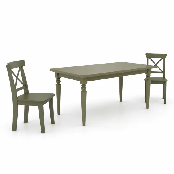 Classic Wood Dining Set
