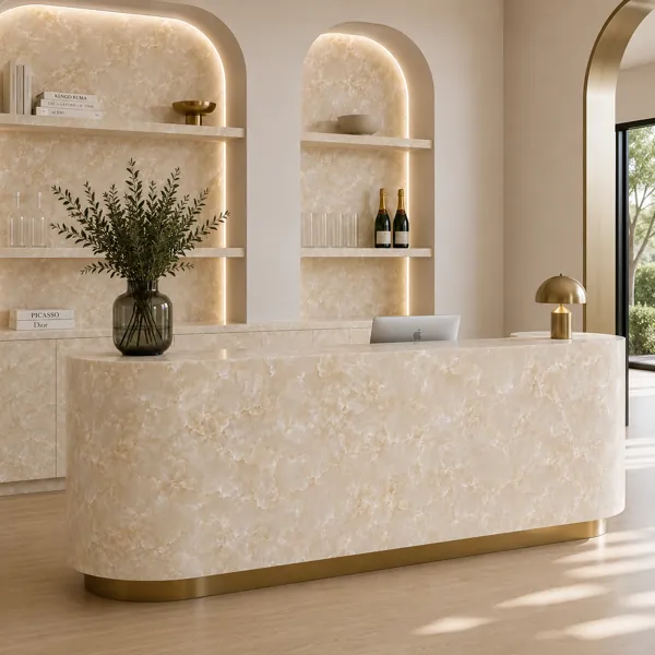 Cloud Beige Onyx Marble Texture back