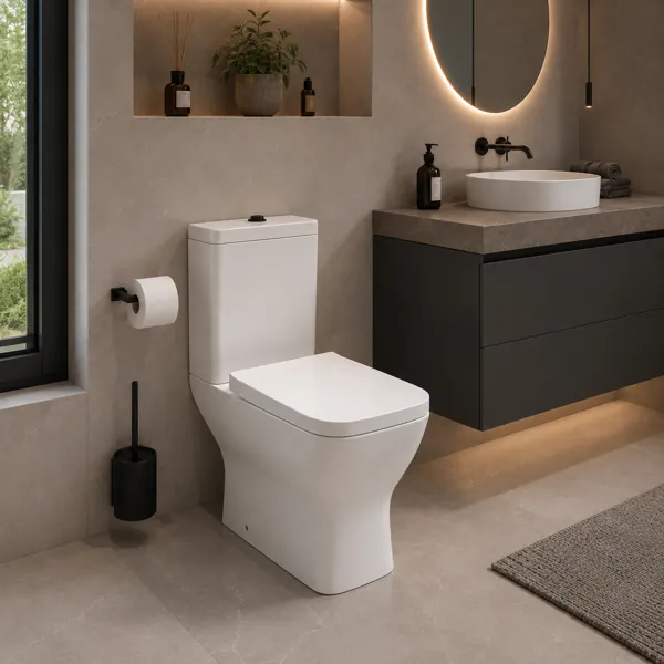 Toilet And Bidet No. 00007 back