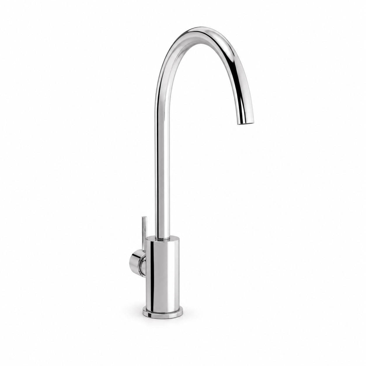 Round Gooseneck Faucet