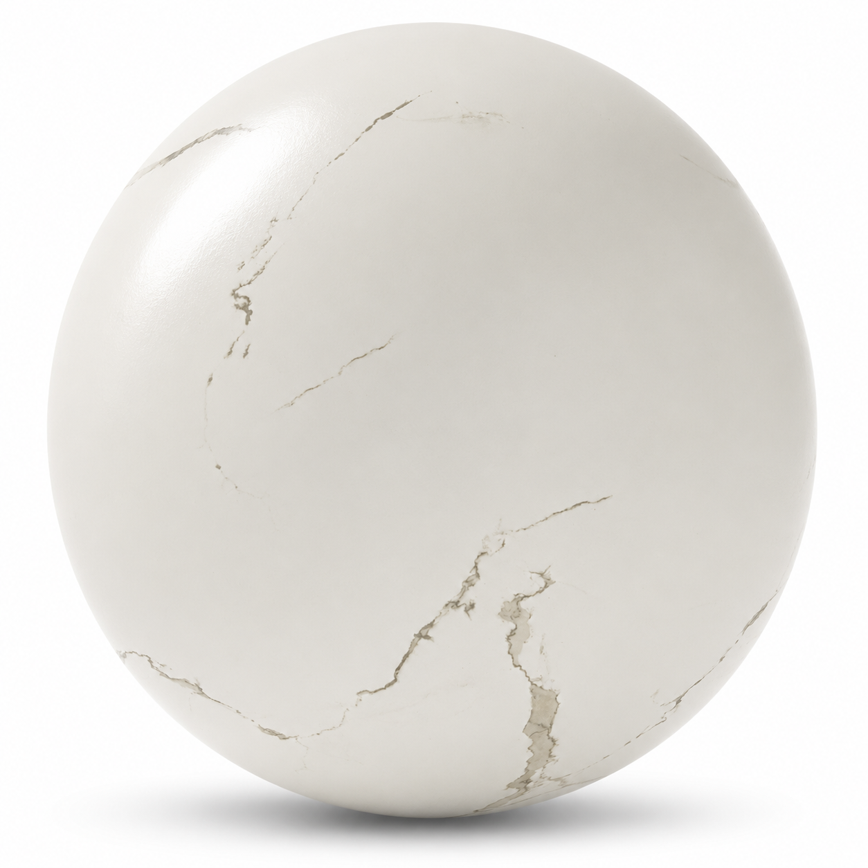 White Veined Ceramic Texture