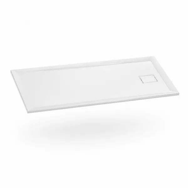 Minimalist Matte White Bathroom Sink 3D