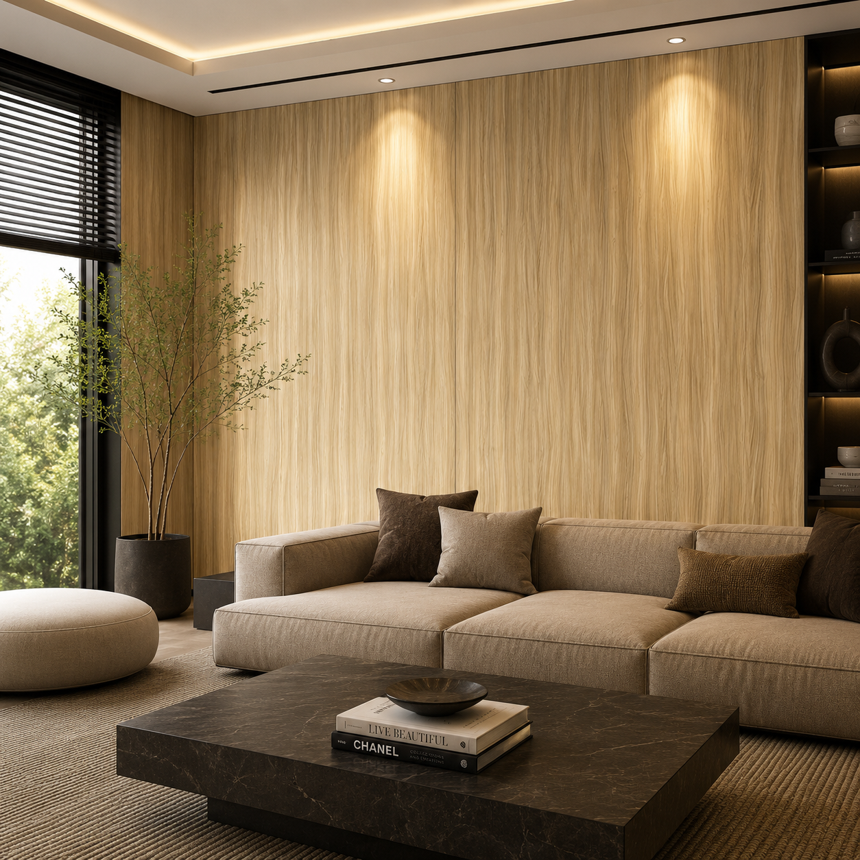 Linear Oak Wood Texture 2