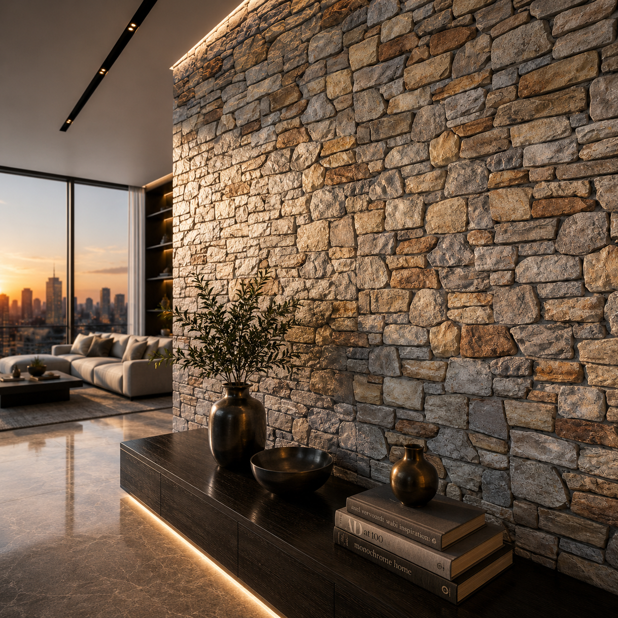 Rustic Mixed Stone Texture 2