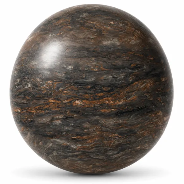 Bronze Flow Ceramic Texture