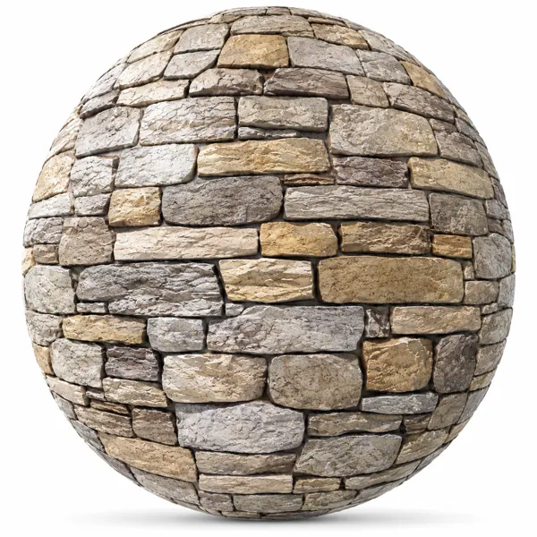 Natural Stacked Stone Texture
