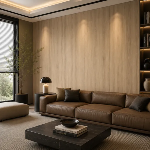 Natural Oak Wood Texture back