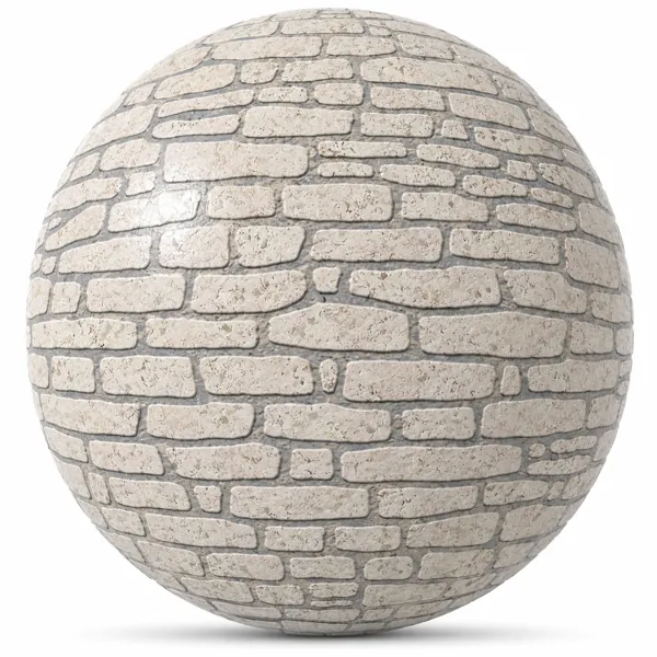 Ivory Stacked Stone Texture
