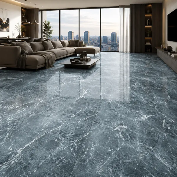 Blue Gray Ceramic Texture back