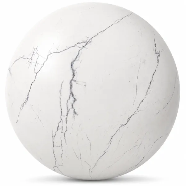 White Marble Vein Ceramic Texture