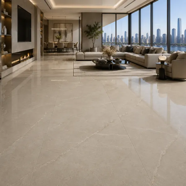 Warm Beige Ceramic Texture back