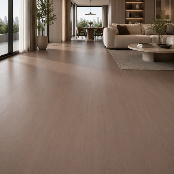 Muted Walnut Wood Parquet back
