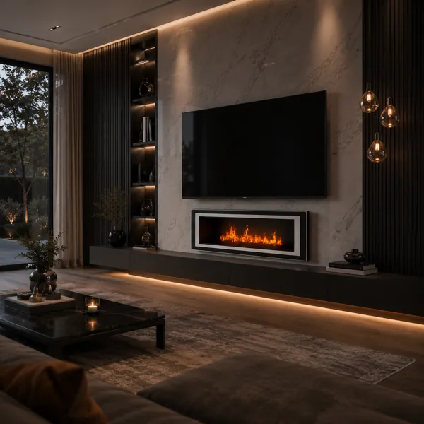 Fireplace No. 00005 back
