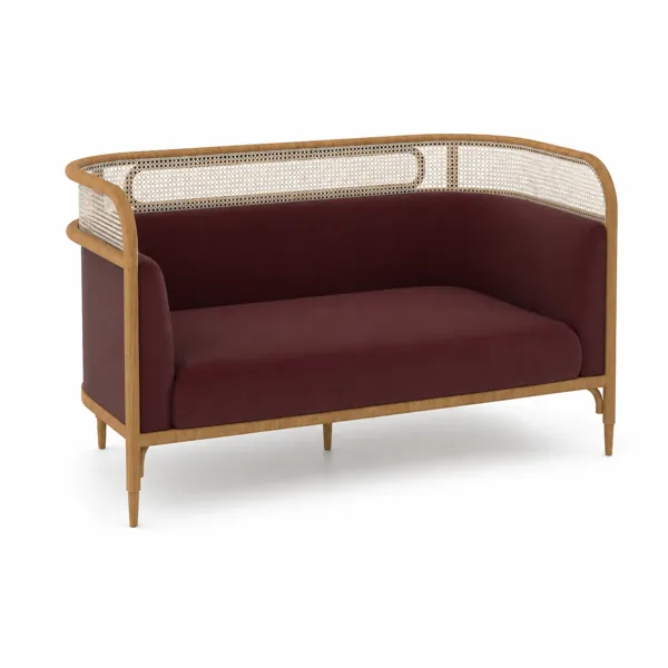 Cane Back Lounge Sofa