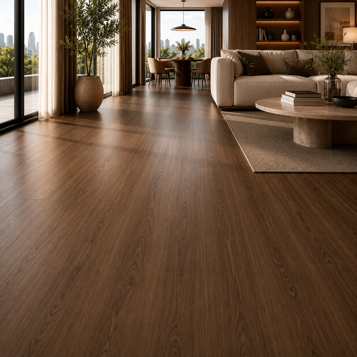 Walnut Brown Wood Texture 2