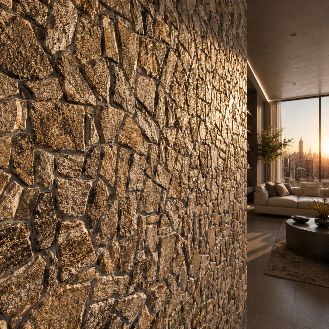 Irregular Flagstone Wall Texture 2