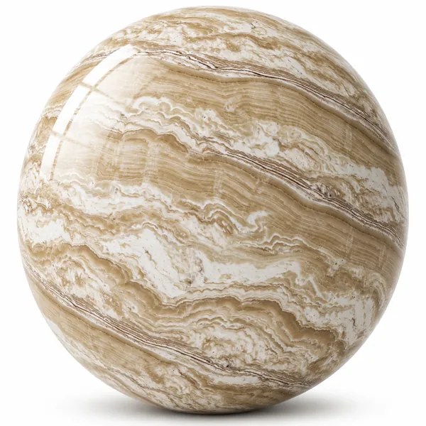 Layered Beige Onyx Marble Texture