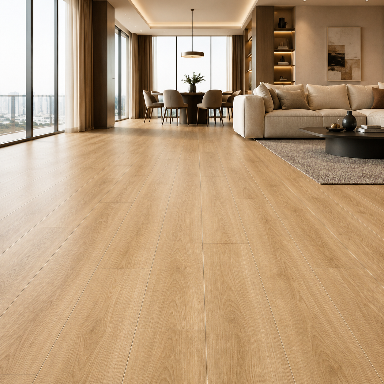 Natural Oak Plank Parquet 2