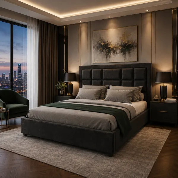 Bed No. 00075 back