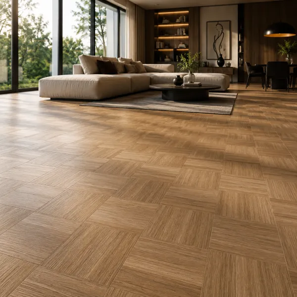 Square Oak Parquet Texture back