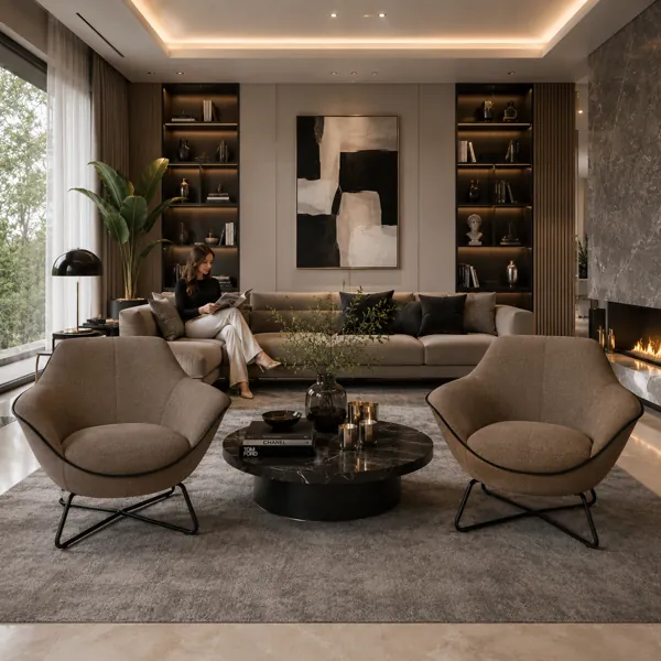 Armchair No. 00079 back