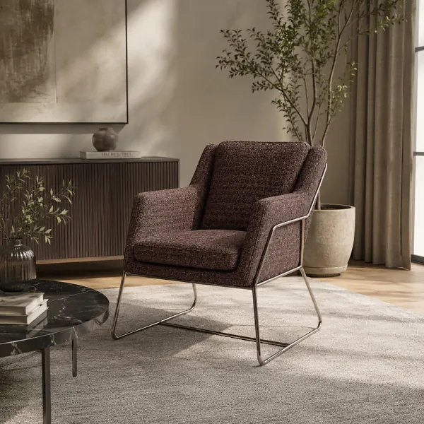 Modern Lounge Armchair back