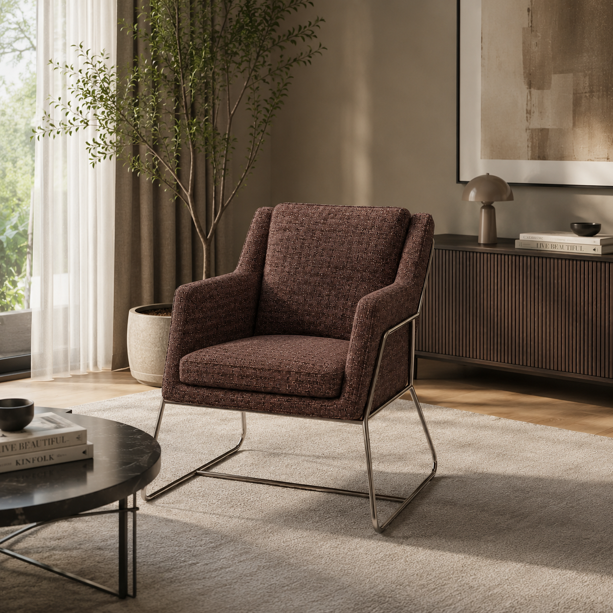 Modern Lounge Armchair 4