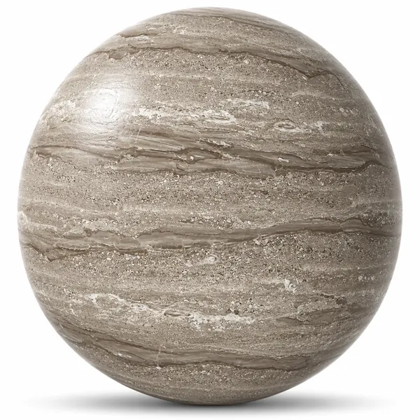 Silver Vein Travertine Marble Texture