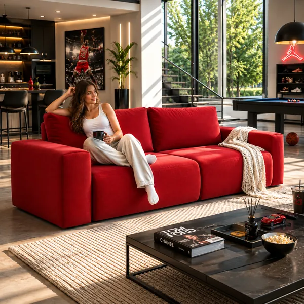 Sofa No. 00048 back