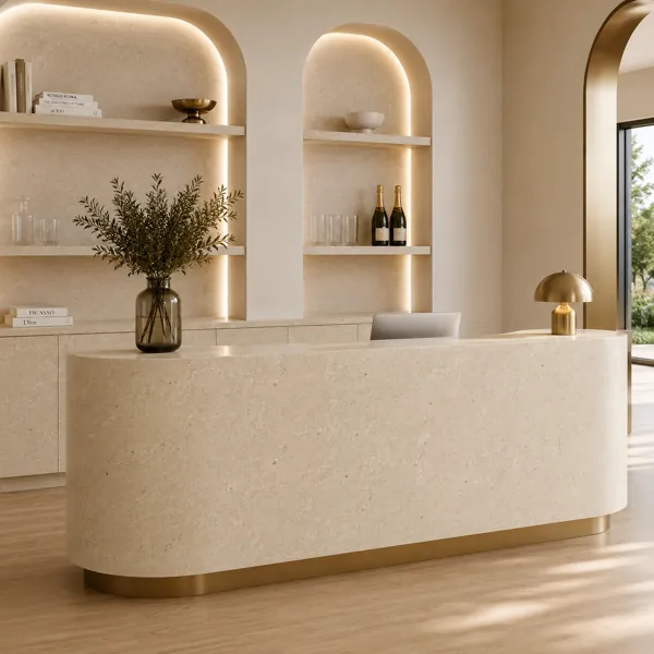 Warm Beige Marble Texture back