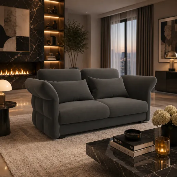 Sofa No. 00073 back