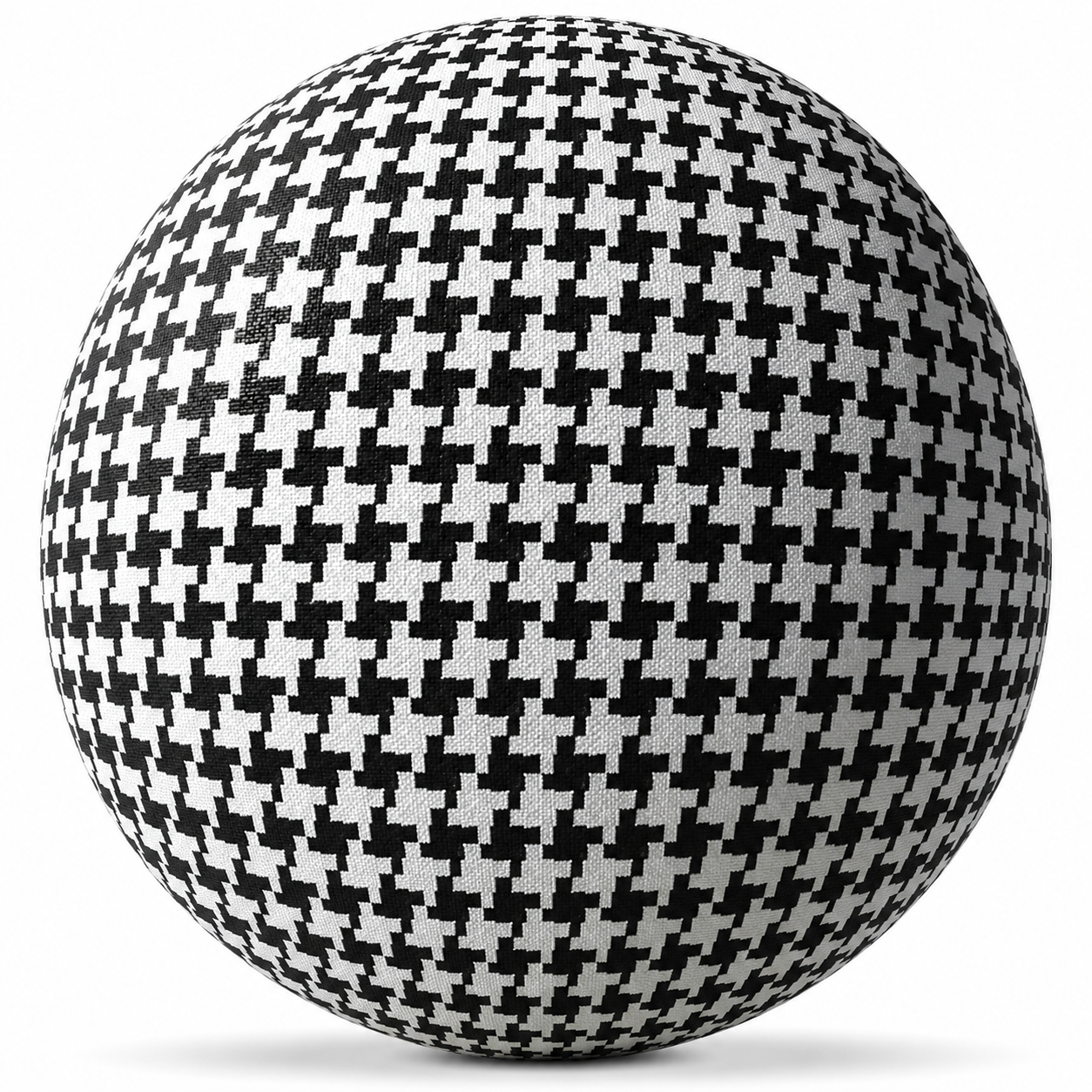 Classic Houndstooth Fabric Texture 1