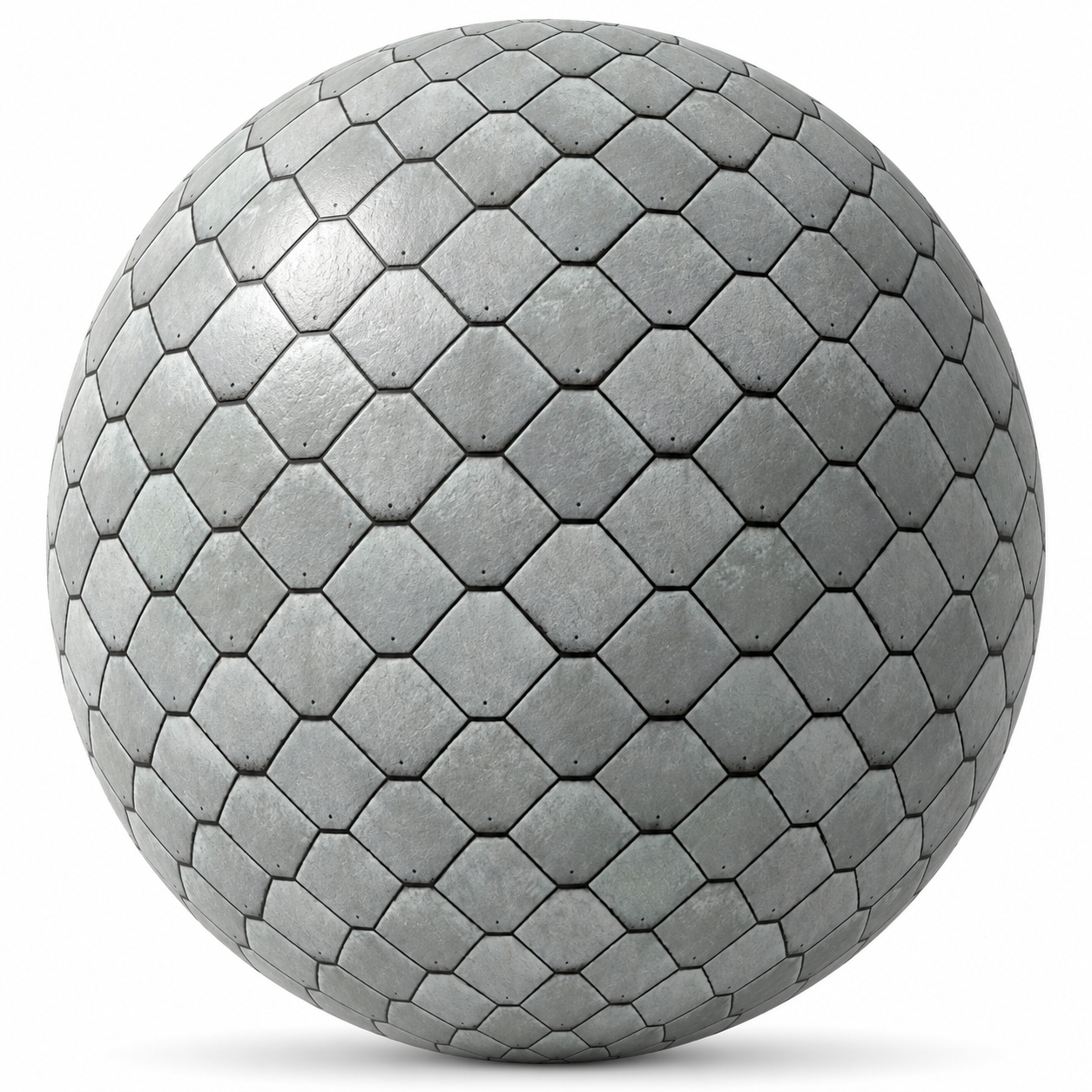 Hexagonal Concrete Tile Texture 1