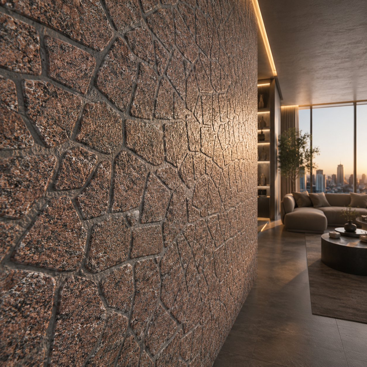 Rustic Granite Mosaic Stone 2
