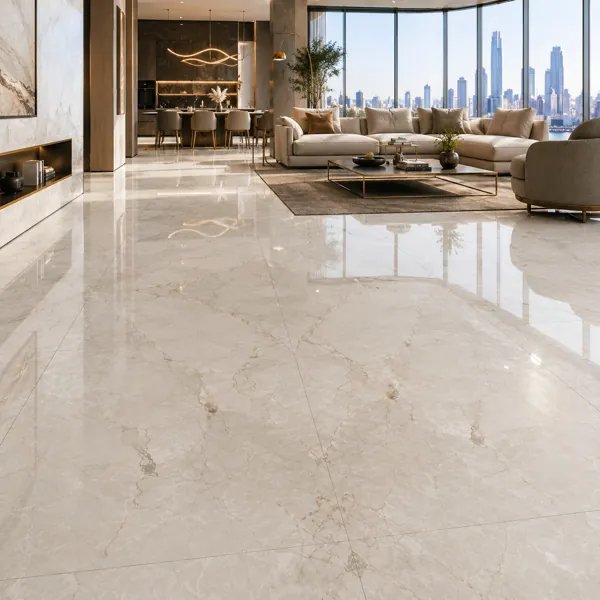 Cream Veined Ceramic Texture back