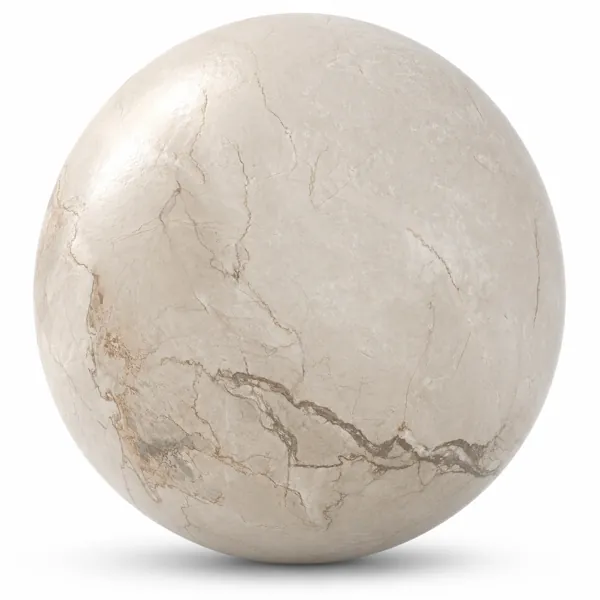 Cream Veined Ceramic Texture