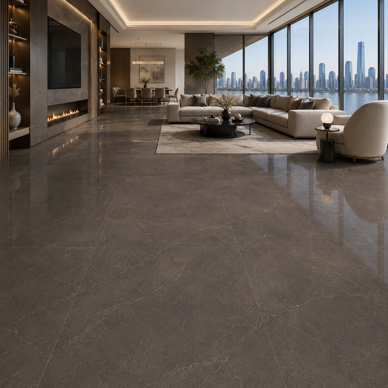 Dark Grey Ceramic Texture 2