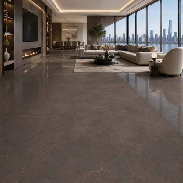 Dark Grey Ceramic Texture back
