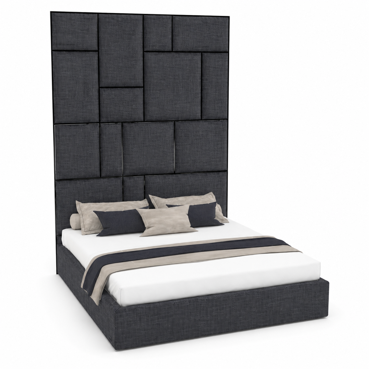 Grid Panel Bed