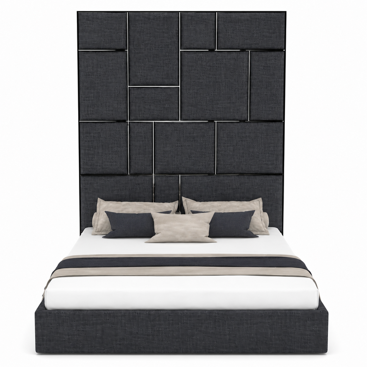 Grid Panel Bed 3