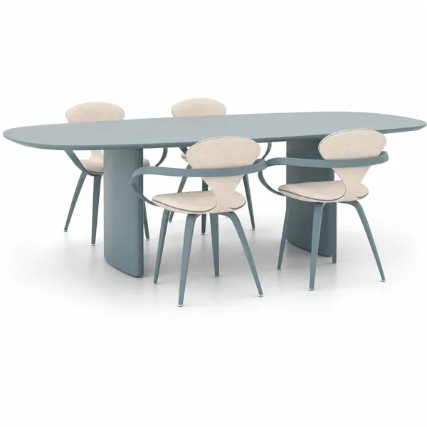 Oval Dining Table Set