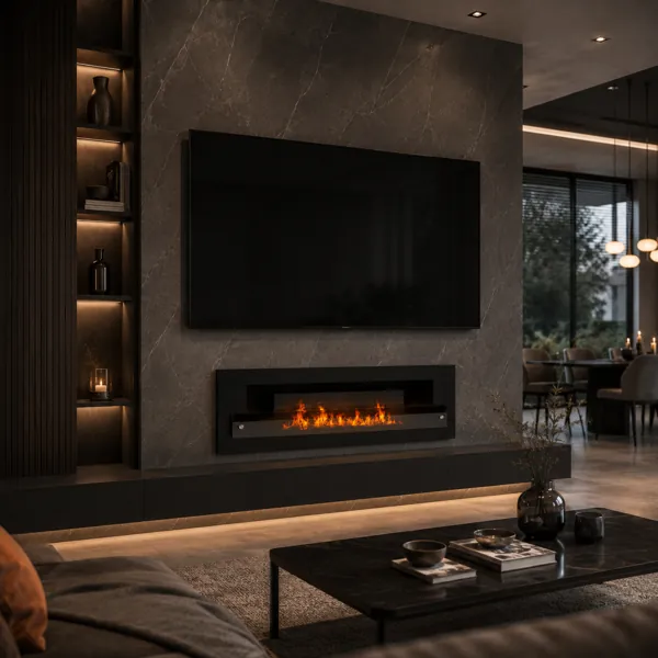 Fireplace No. 00004 back
