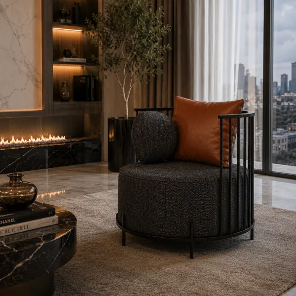 Armchair No. 00070 back