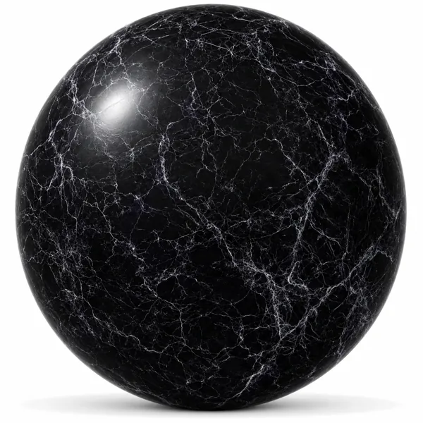 Black Spider Vein Marble Texture