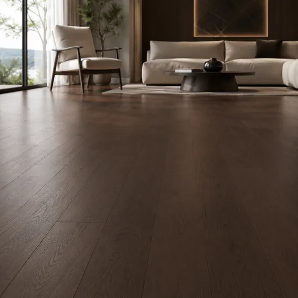 Dark Walnut Plank Parquet Texture back